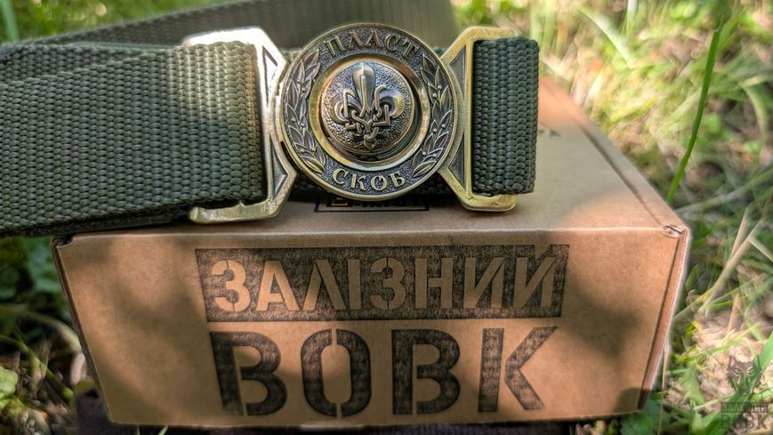 Пластовий ремінь CHAHLYK 2.0 - олива Пластовий ремінь "Чахлик 2.0" фото