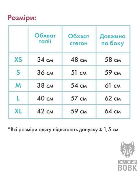Cпідниця-шорти &laquo;Ґандзя&raquo; GANDZYA-S фото